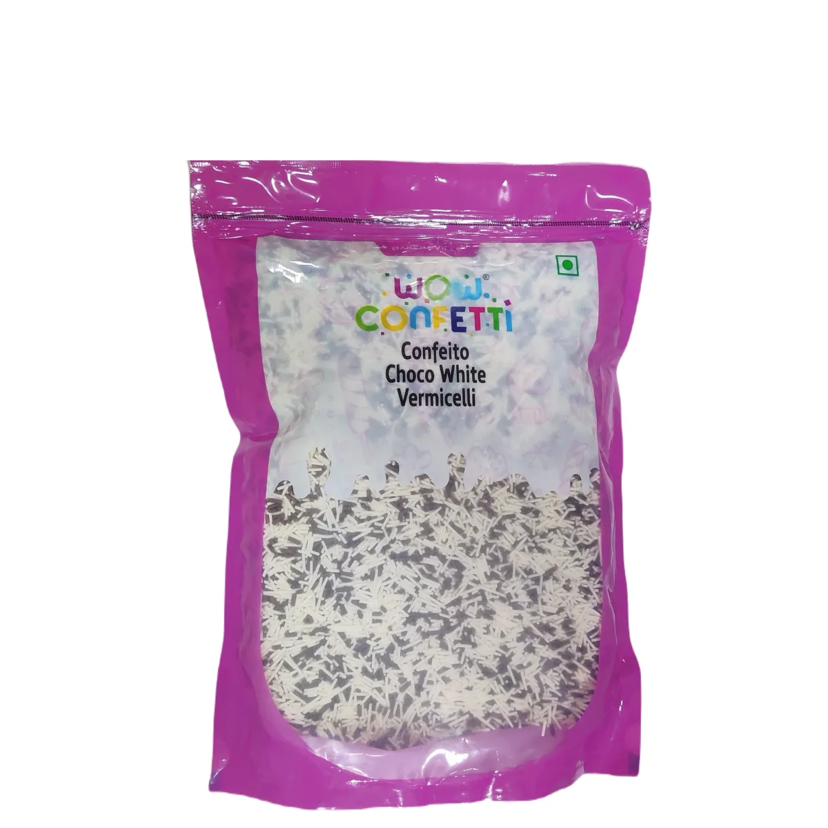 Wow Confeito Choco White Vermicelli 1Kg - 1