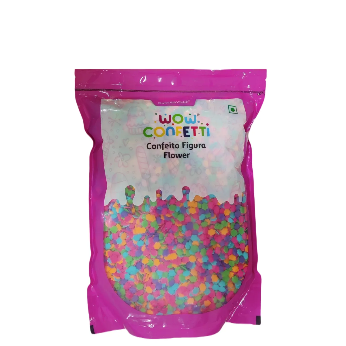 Wow Confeito Figura Flower 1kg - 1