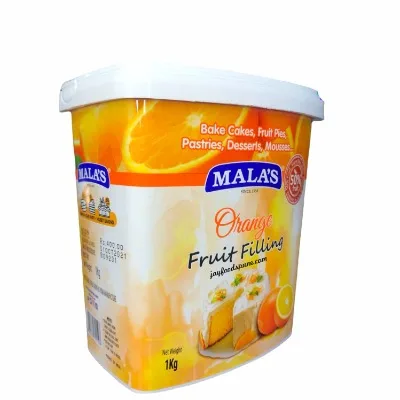 Malas Orange Filling 1kg Bucket - 1