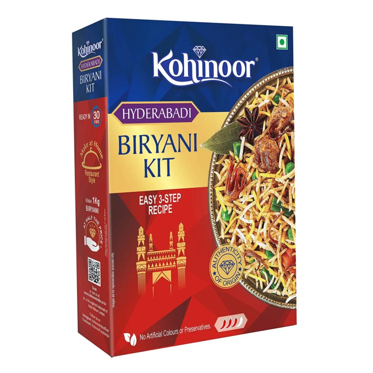 kohinoor Hyderabadi Biryani Kit - 1