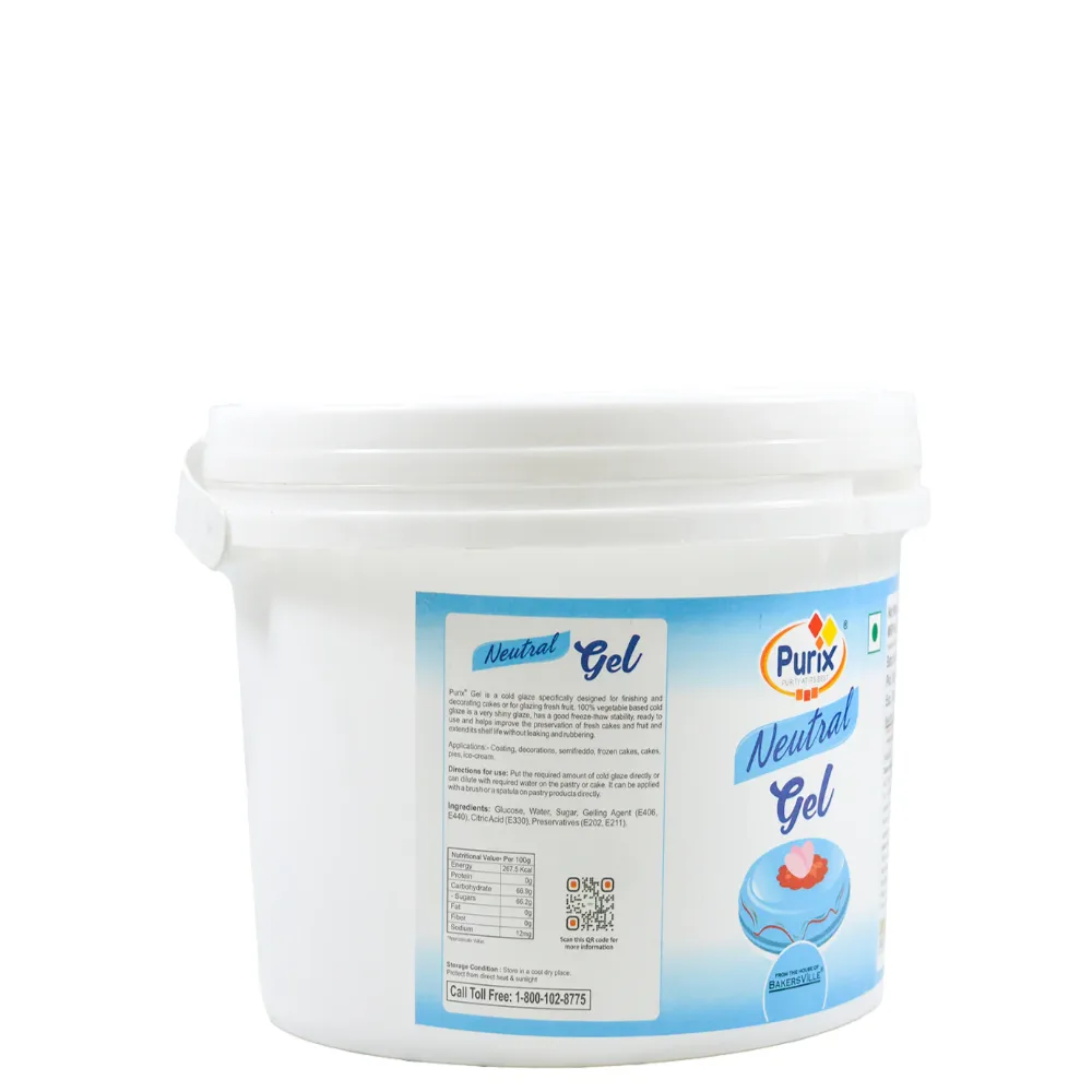 Purix Neutral Gel Cold Glaze, 2.5 Kg - 2