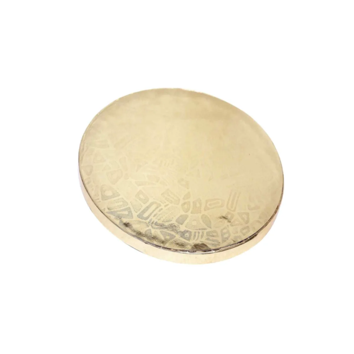 Round Cake Drum Base Golden/Silver 8 Inches - 1