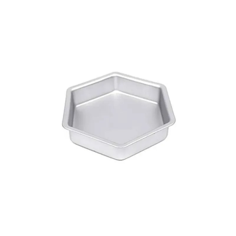 Hexagon Shape  Aluminium Cake Mould Small - 1