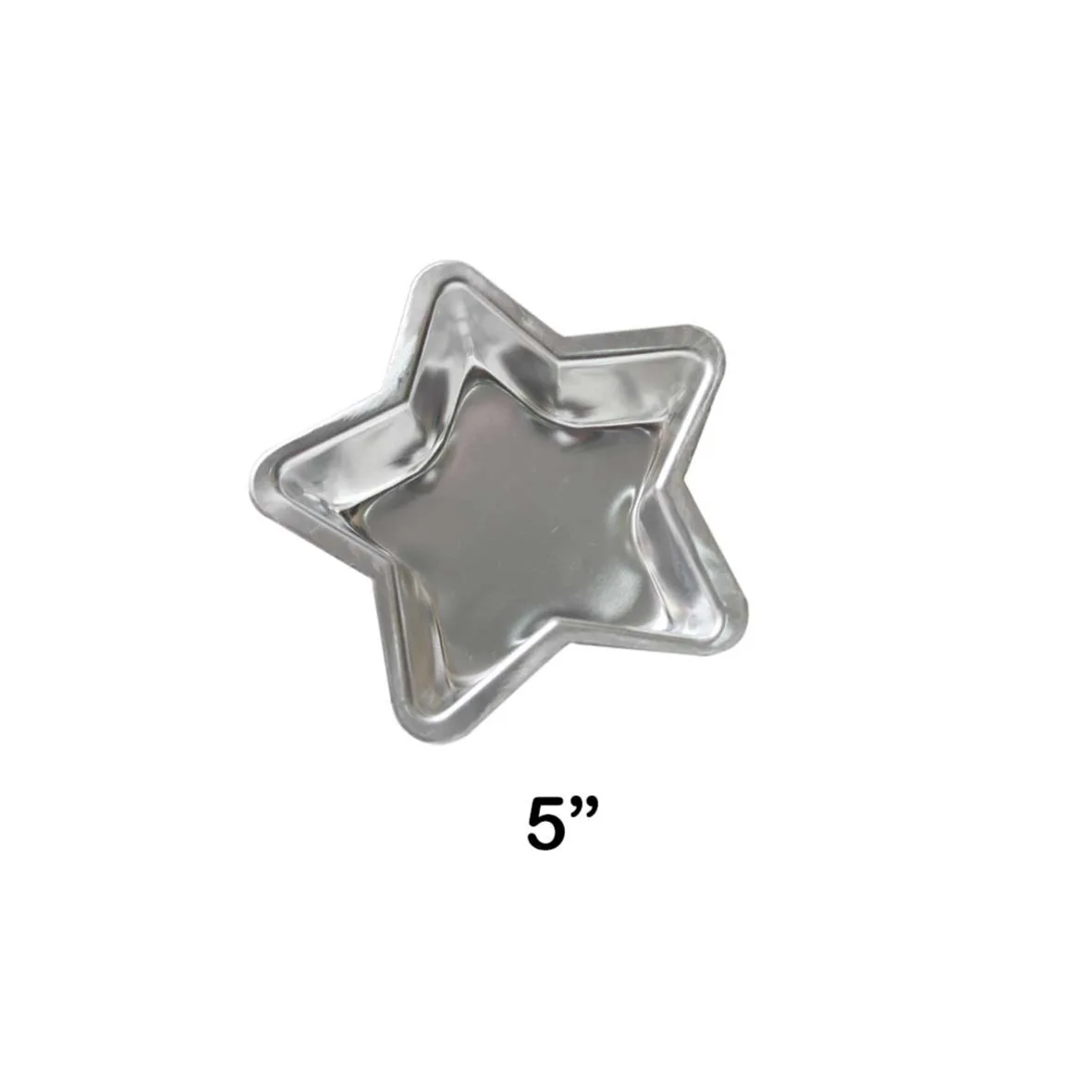 Star Shape Aluminium Cake Mould  Small - 1