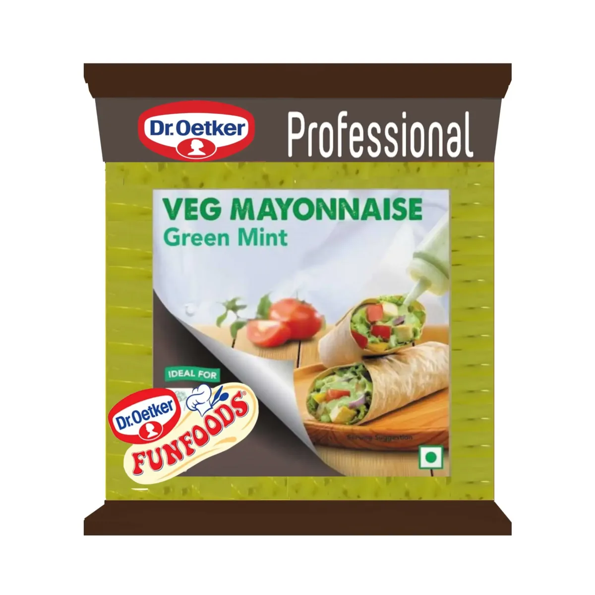 Veg Mayonnaise Green Mint 1kg - 1
