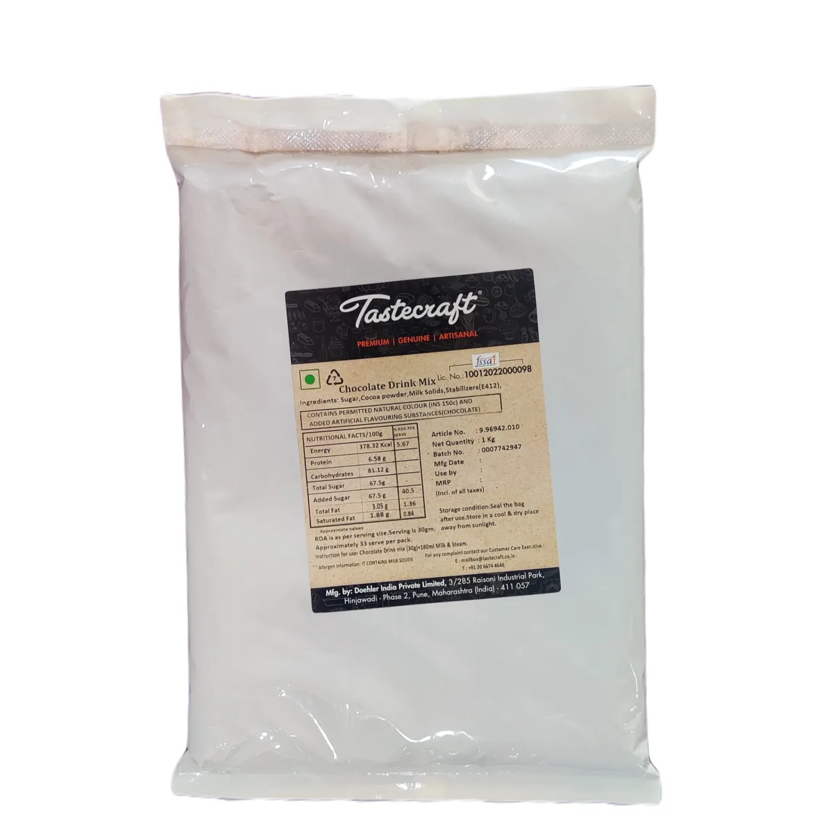 Tastecraft Chocolate Drink Mix - 1