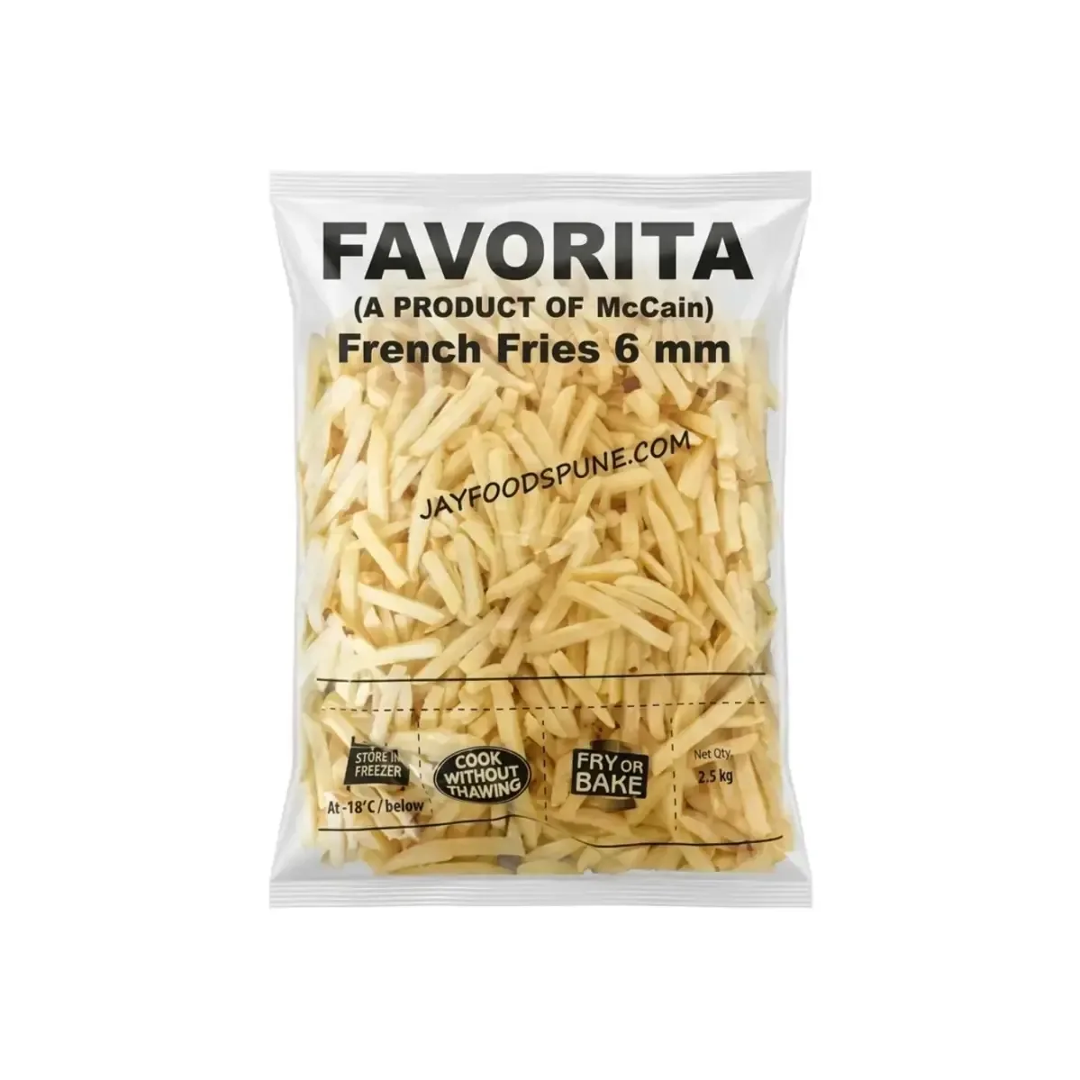 Mccain French Fries Favorita 2500gm - 1