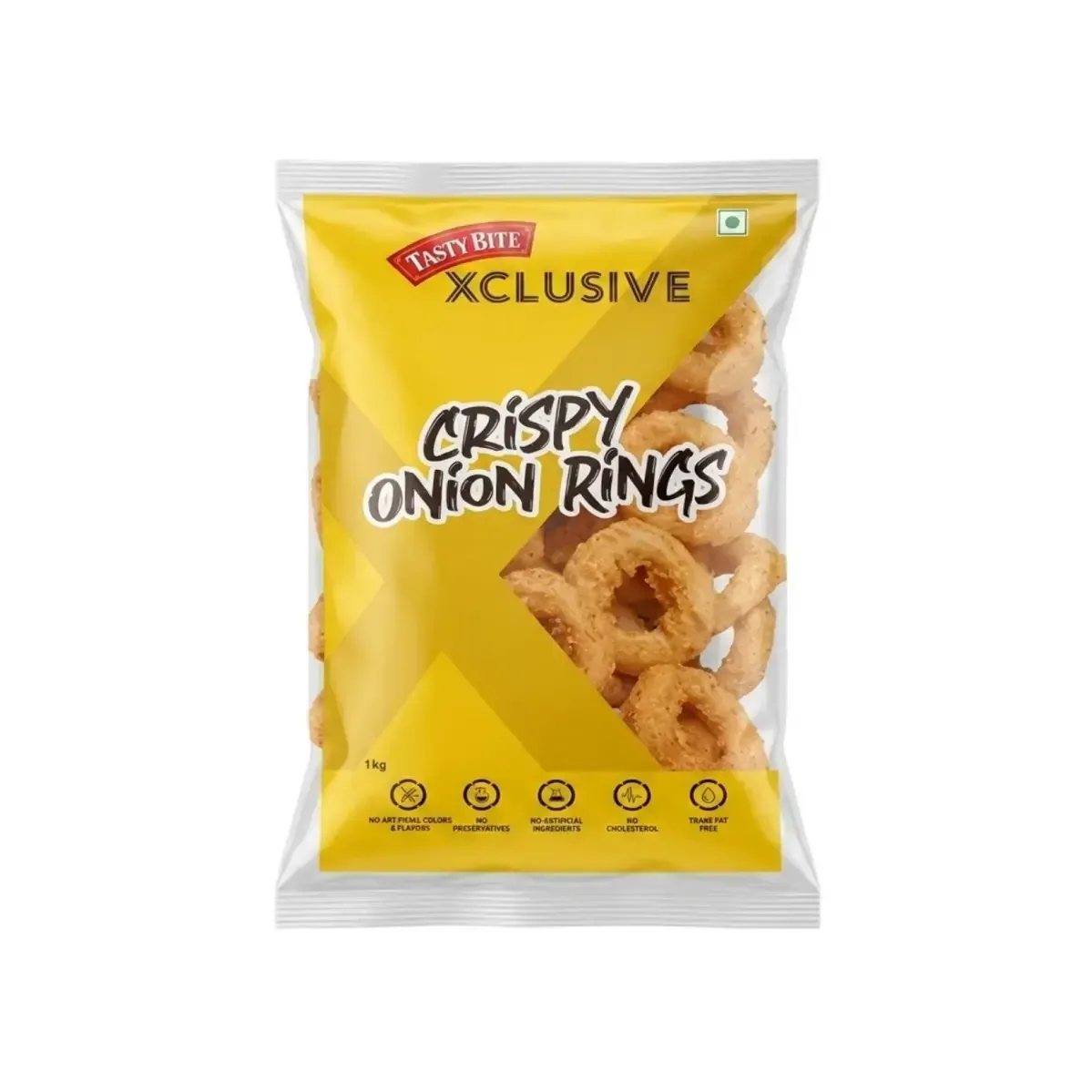 Tasty Bite Xclusive Crispy Onion Rings 1kg - 1