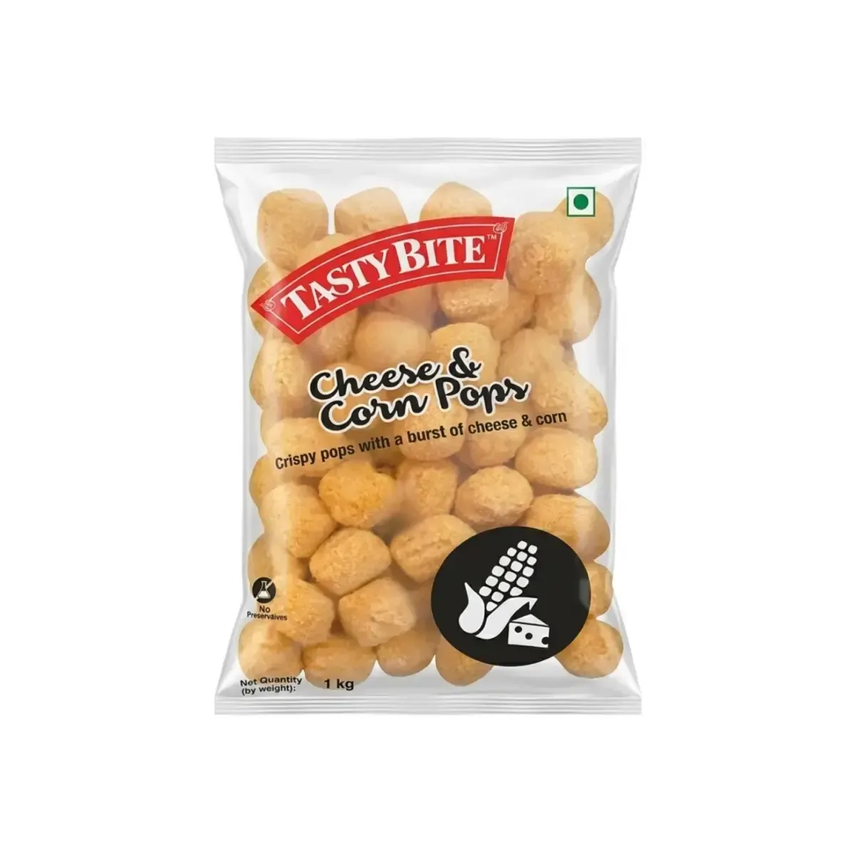 Tasty Bite Xclusive Cheese And Corn Pops 1kg - 1