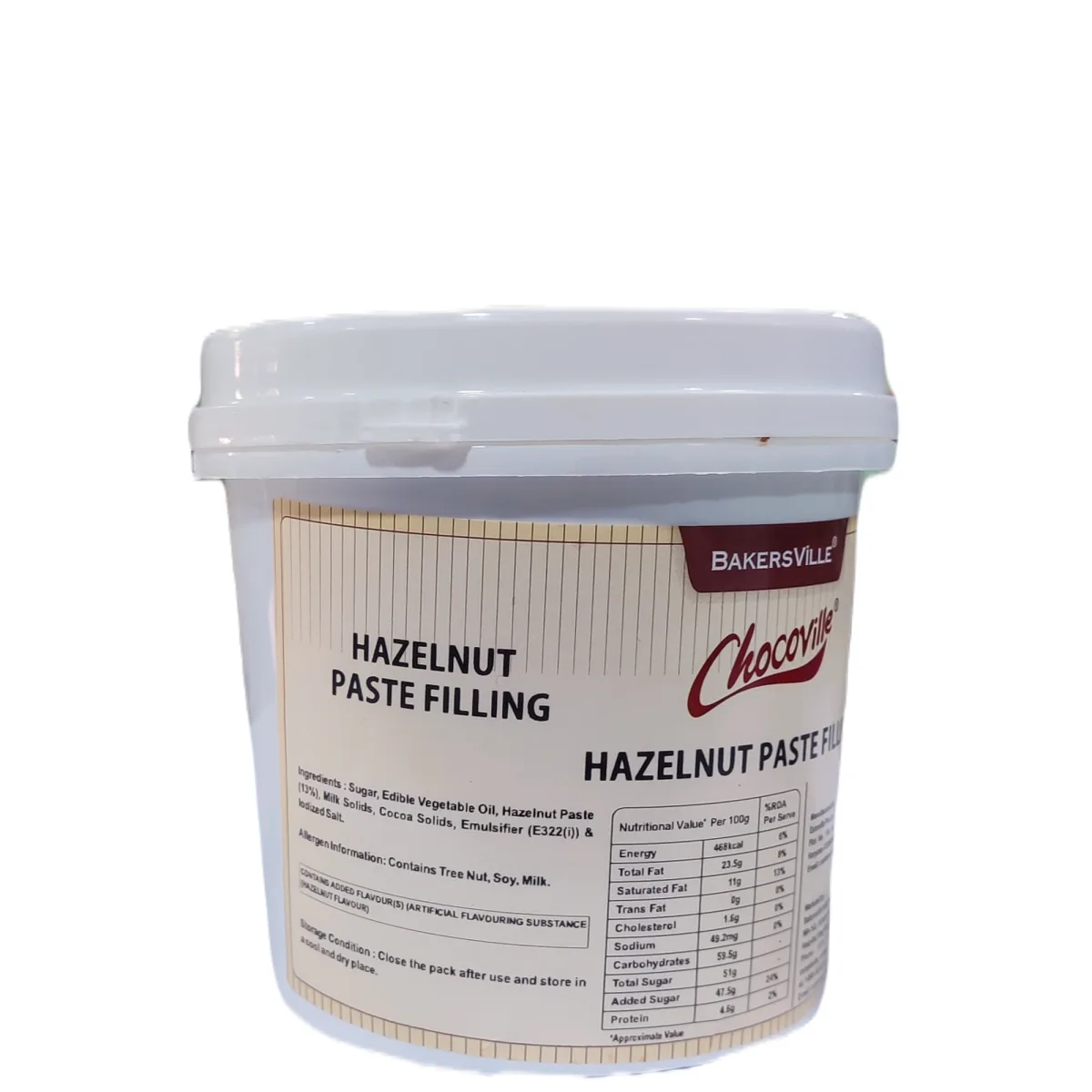 Chocoville Hazelnut Paste Filling - 2