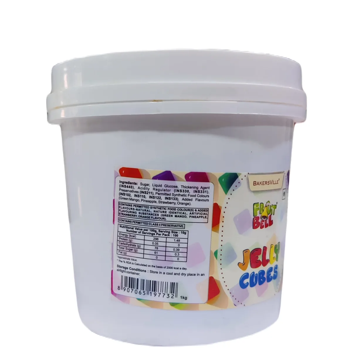 Bakersville Fruit bell Jelly Cubes - 2