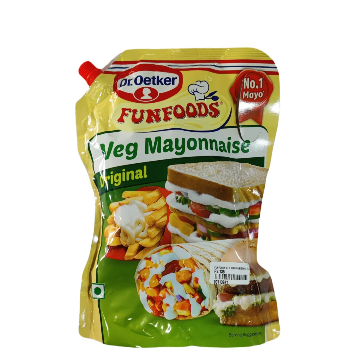 Funfoods Veg Mayonnaise Original - 1