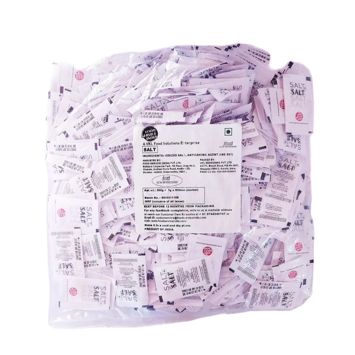 Food Service India Salt Sachet - 3