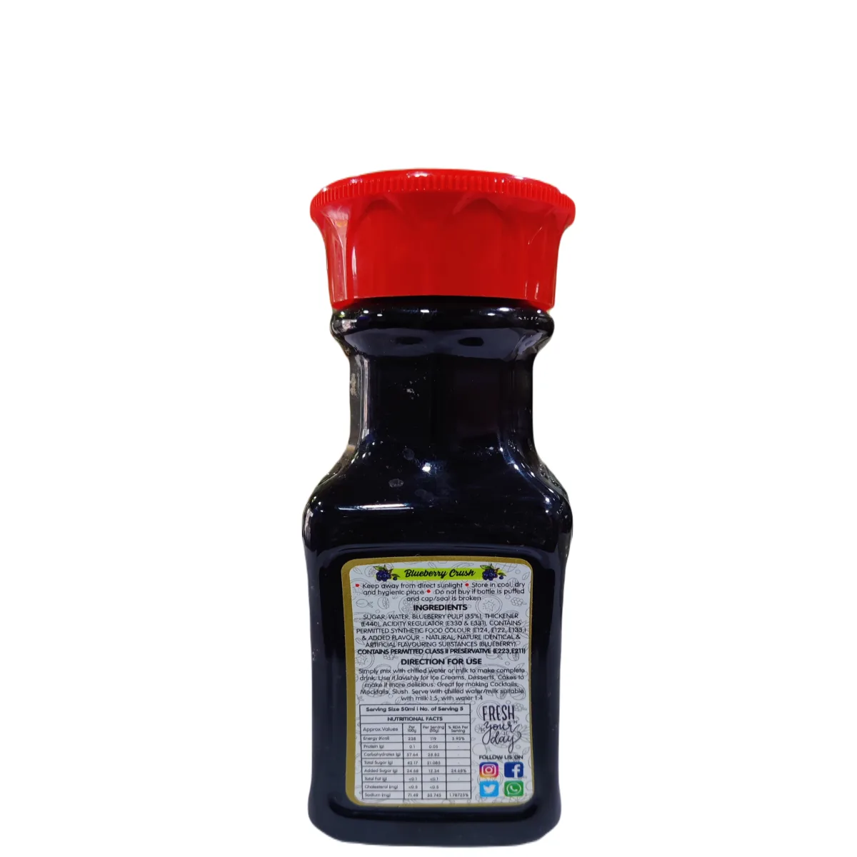 Frujoy Blueberry Crush 250ml - 3