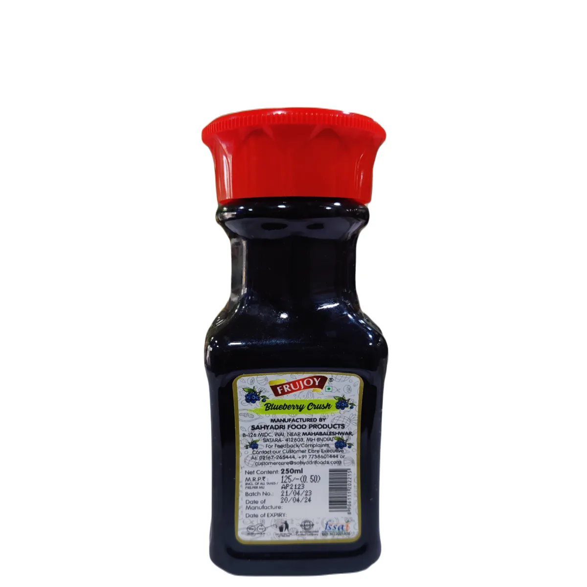 Frujoy Blueberry Crush 250ml - 4