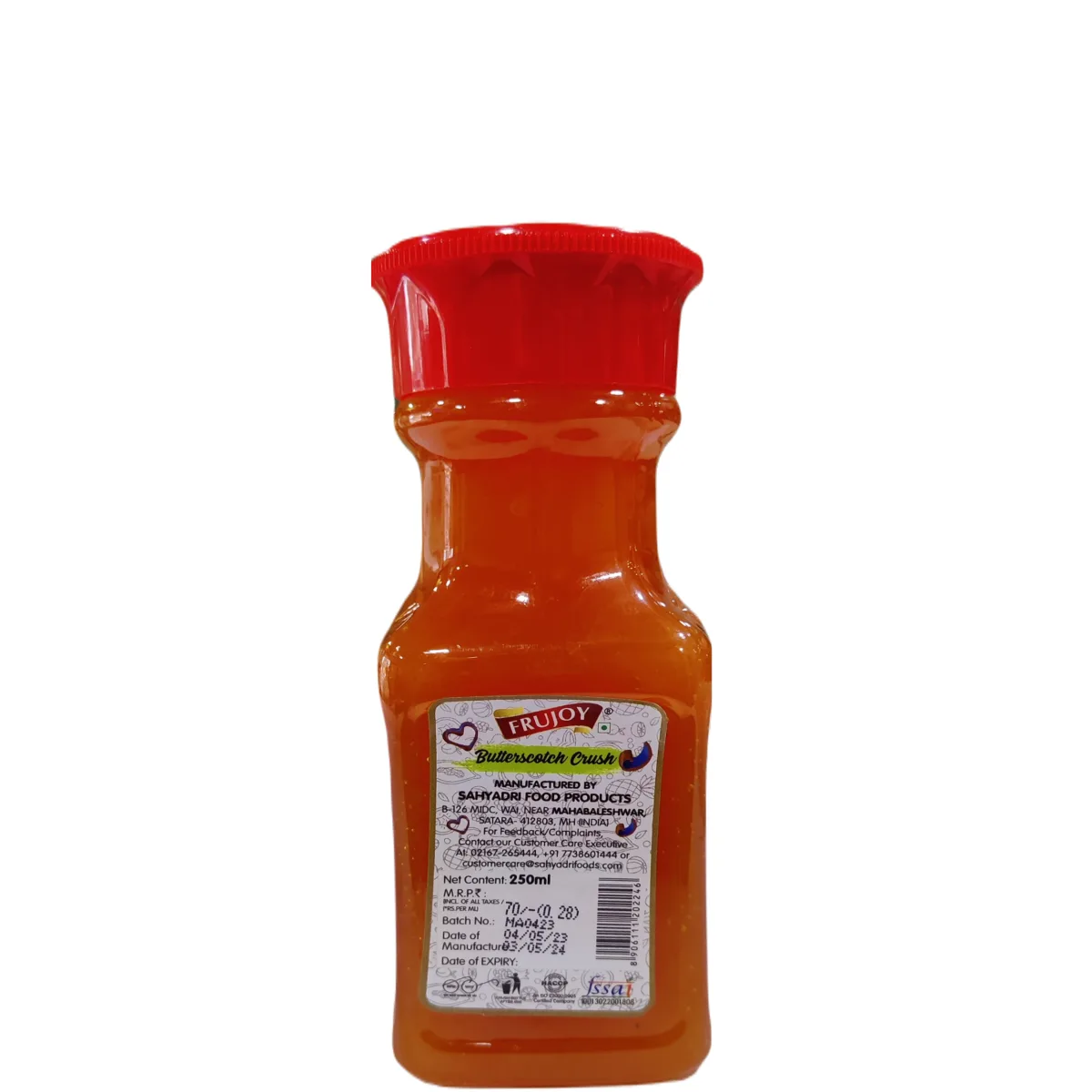 Frujoy Butterscotch Crush 250ml - 3