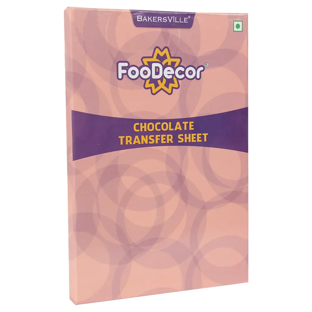 Bakersville Foodecor Chocolate Transfer Sheet New Year - 1