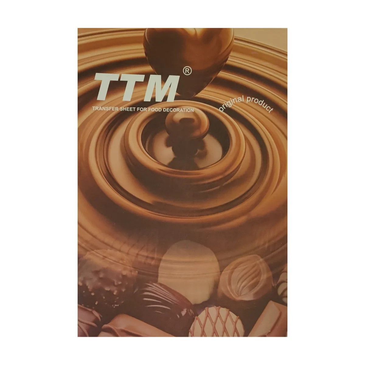 TTM Chocolate Transfer Sheet For Food Decoration Set 2 - 1