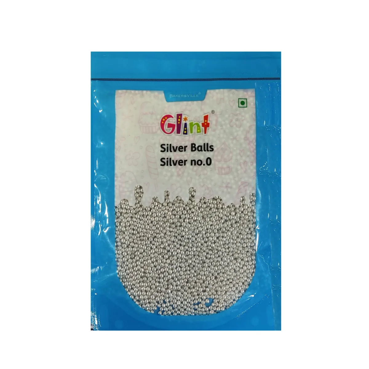 Bakersville Glint Silver Balls  Silver No. 0 - 1