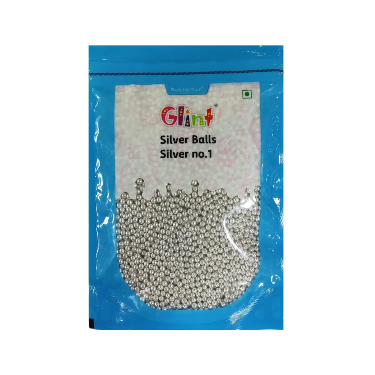 Bakersville Glint Silver Balls  Silver No. 1 - 1