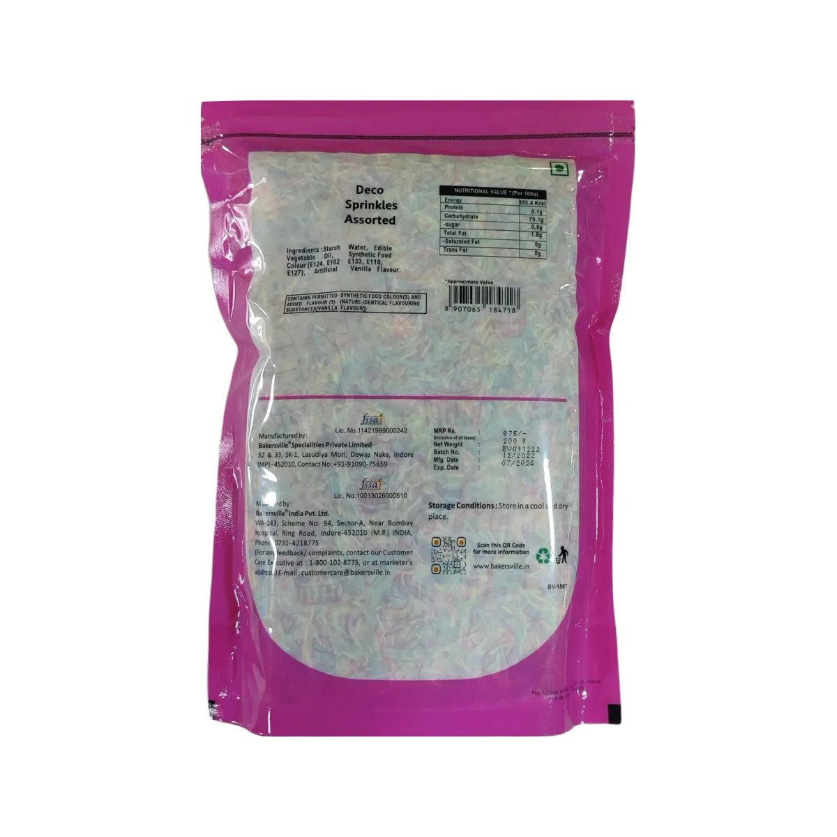 Wow Confetti Deco Sprinkles Assorted  - 2