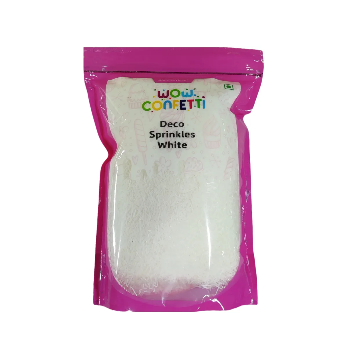 Wow Confetti Deco Sprinkles White - 1