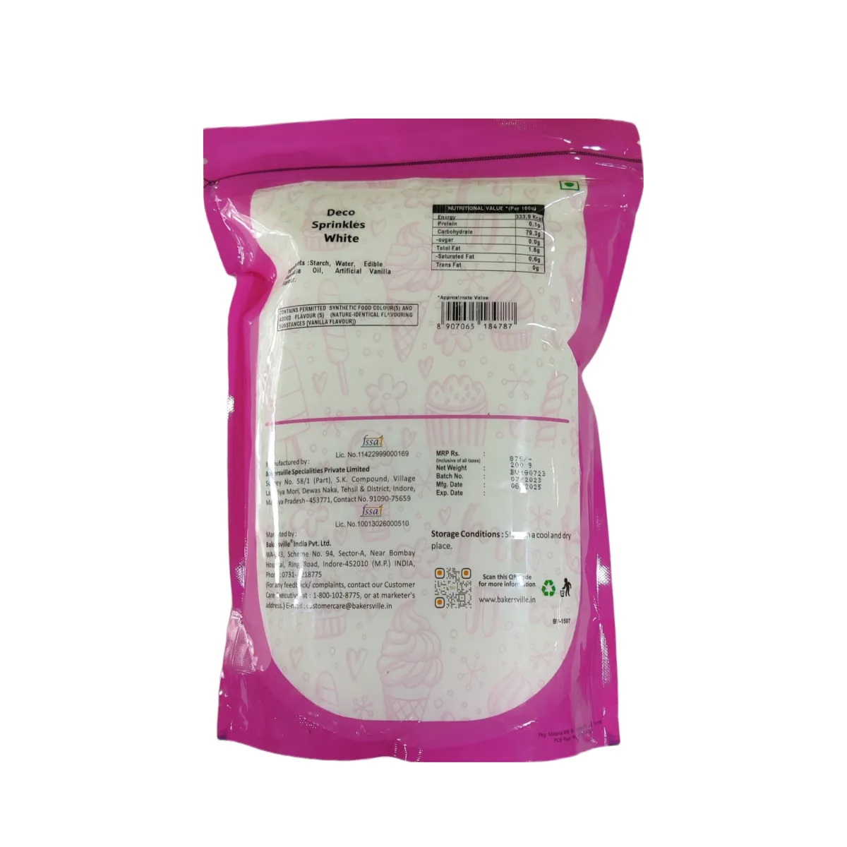 Wow Confetti Deco Sprinkles White - 2