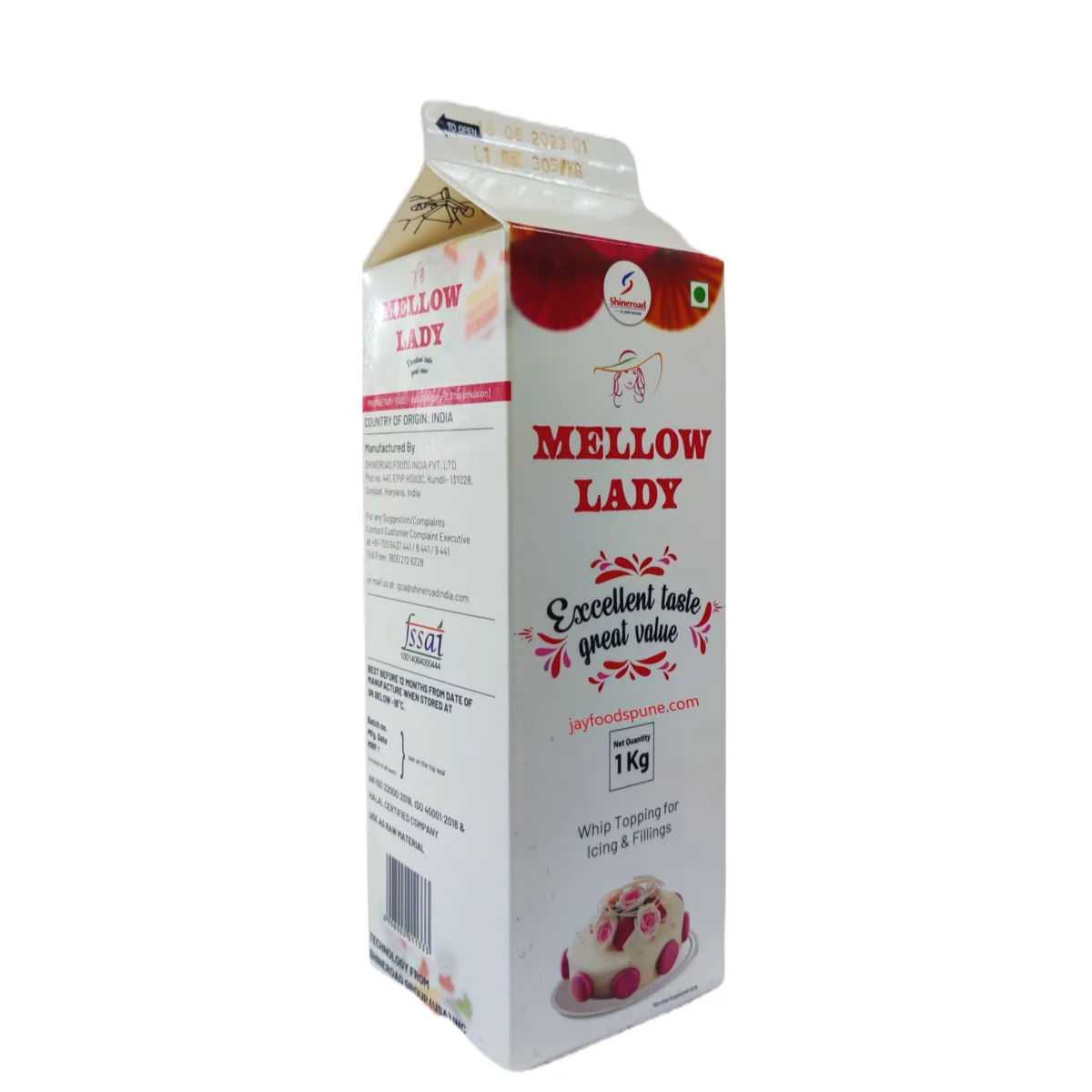 Shineroad Mellow Lady Whip Topping - 2