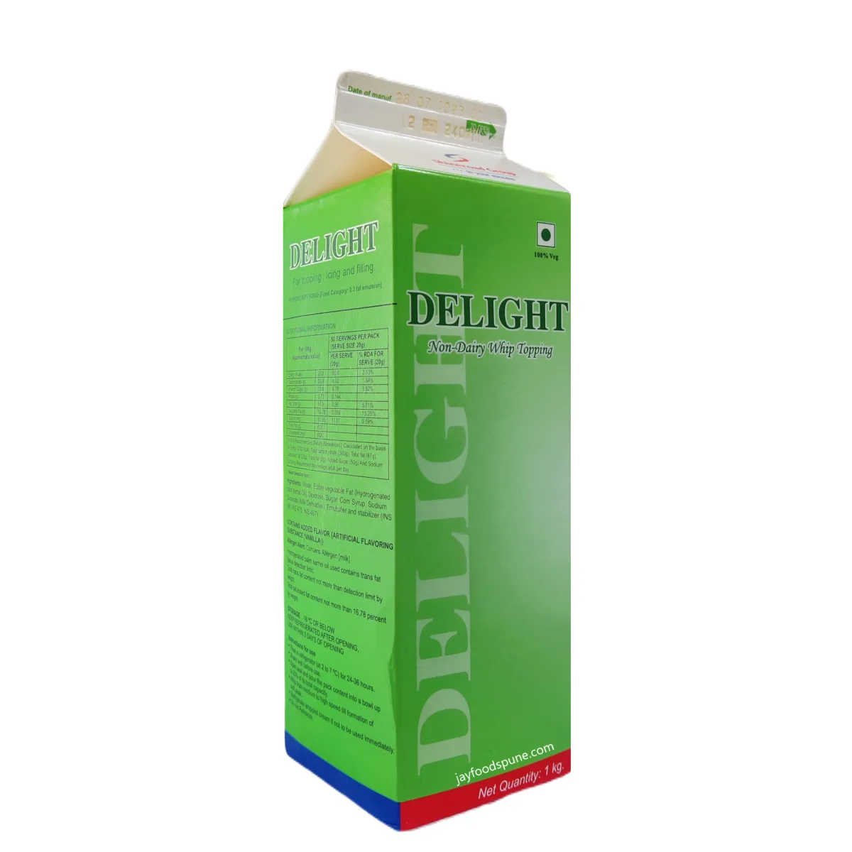 Shineroad Delight Non Dairy Whip Topping - 2