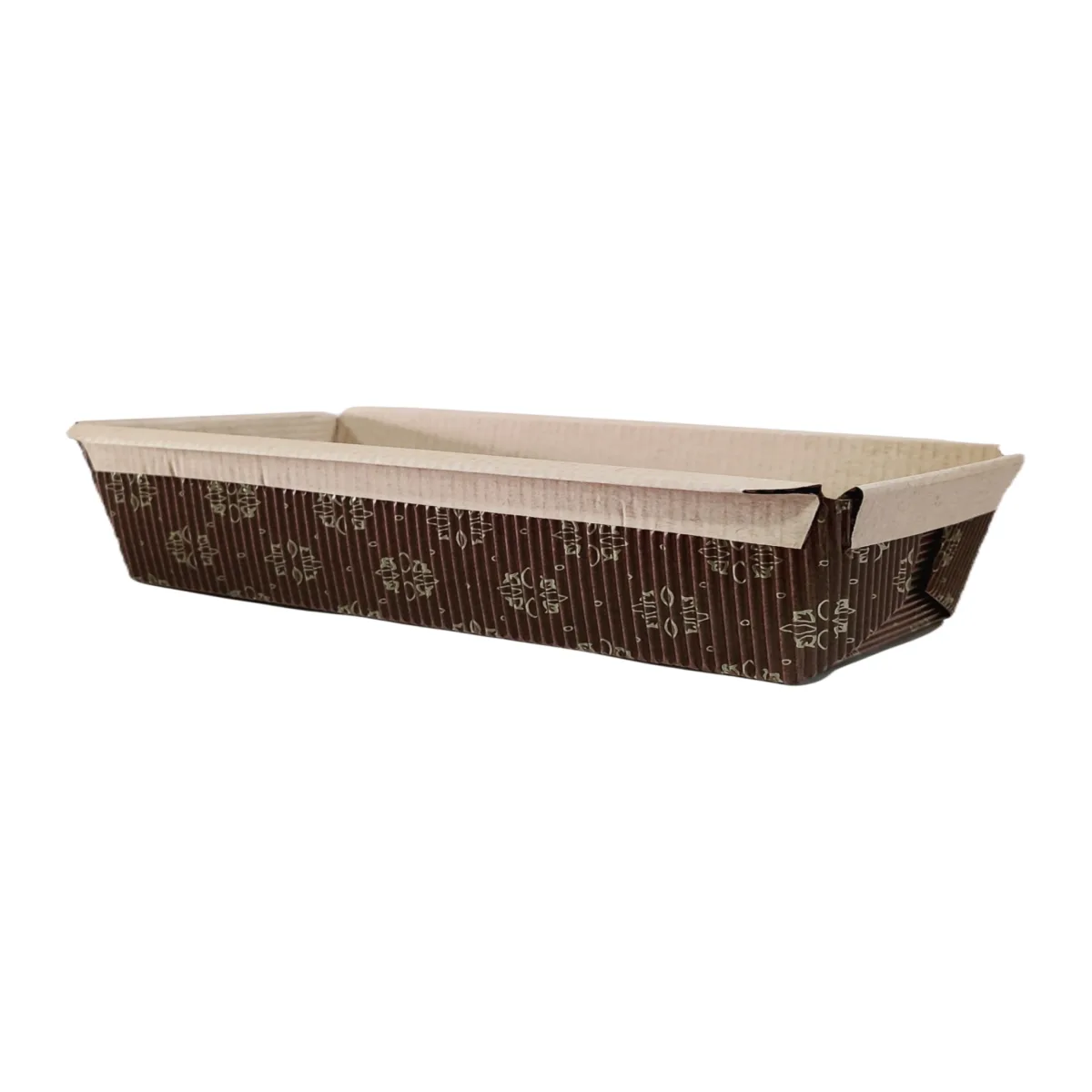 Plum Cake Rectangle Paper Mould For Bread And Cakes PM 250 - 3