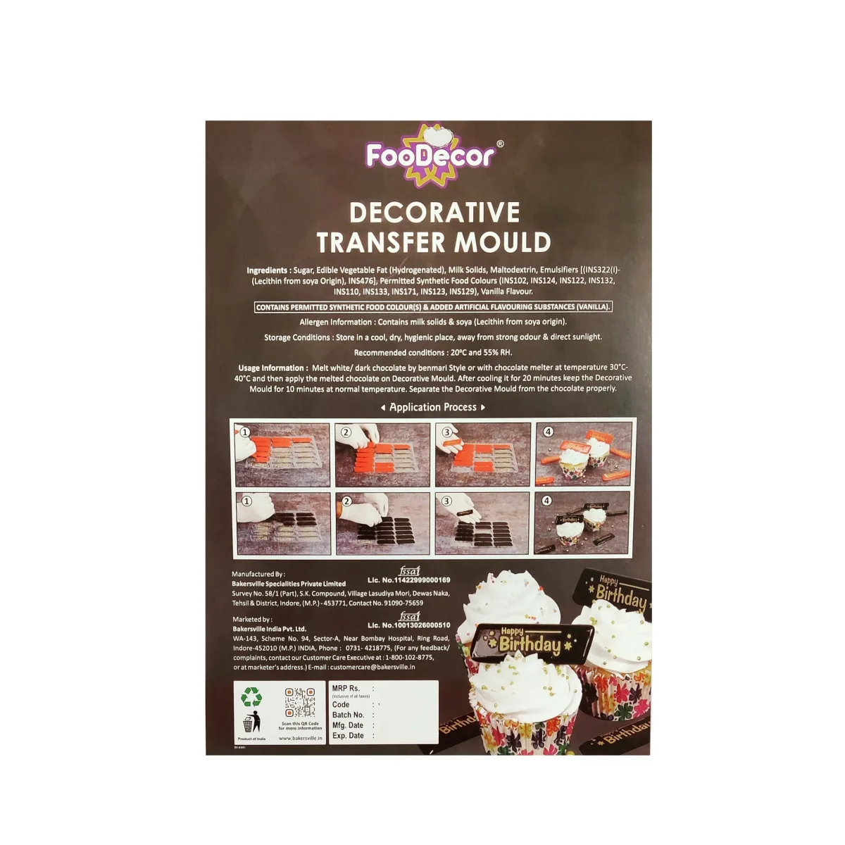 FooDecor Decorative Transfer Mould Diwali - 1