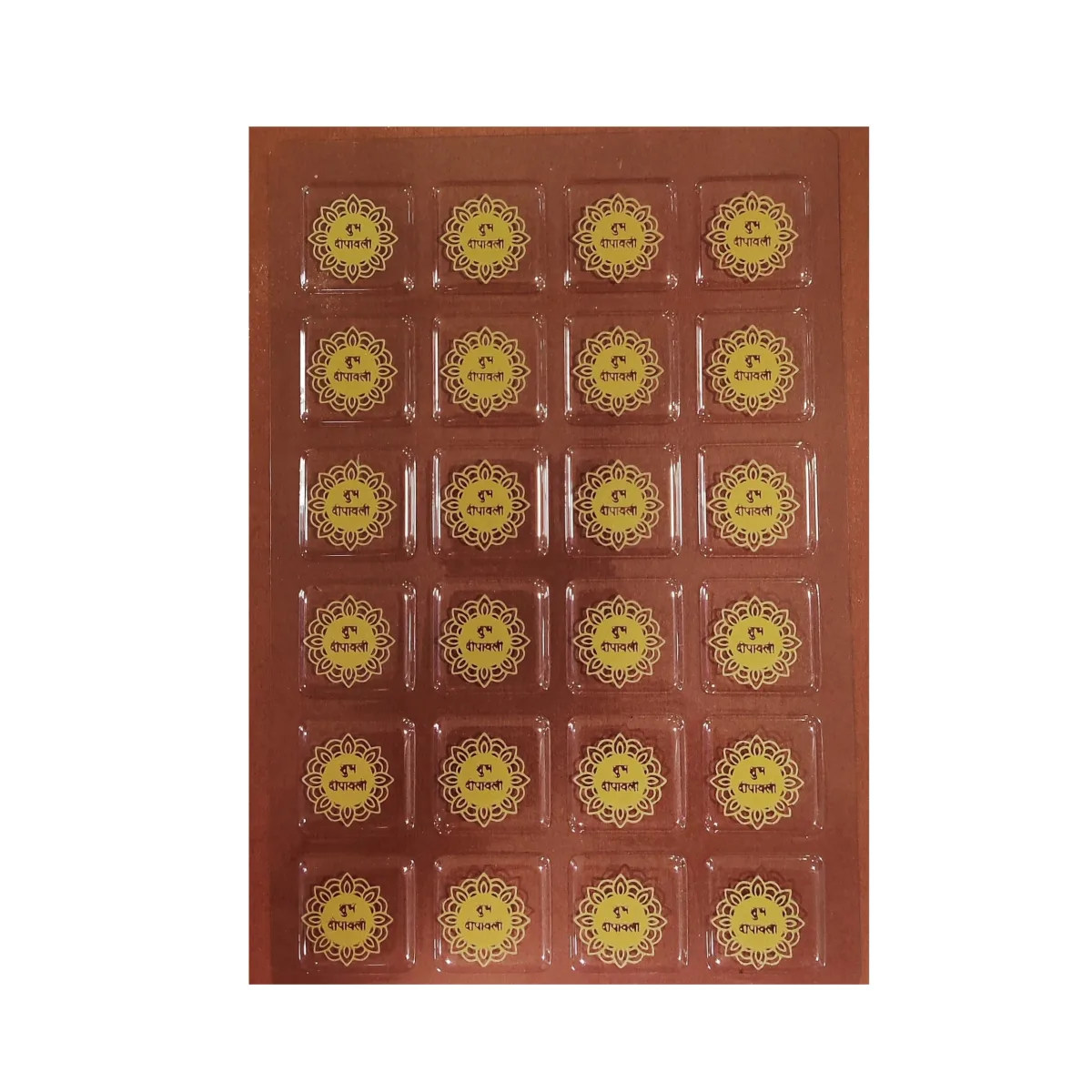 FooDecor Decorative Transfer Mould Diwali Design 1 - 1