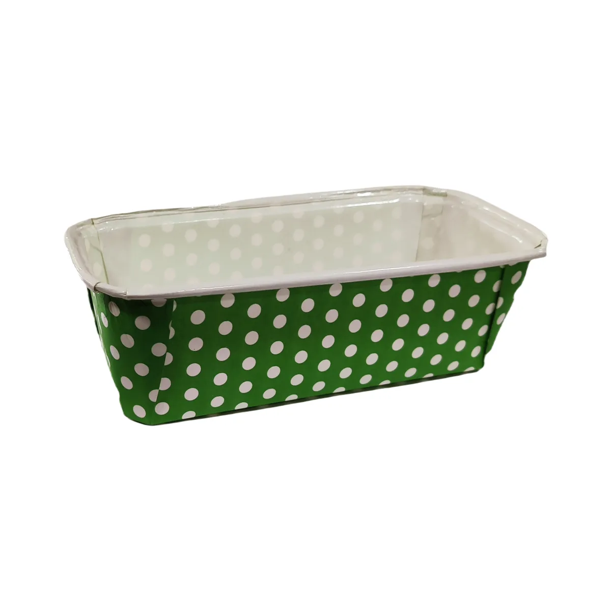 Plum Cake Paper Mould Plumpy Dotted For Bread And Cakes - 1