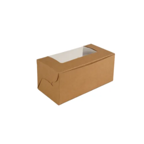 Brown Kraft Brownie Box | Pack Of 10 2 Brownie Box - 1