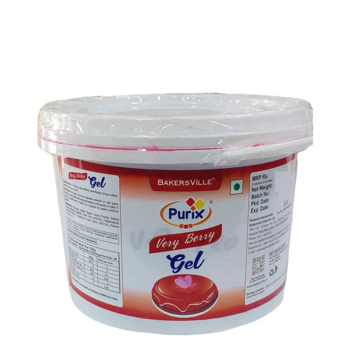 Bekarsville Purix Very Berry Gel  - 1