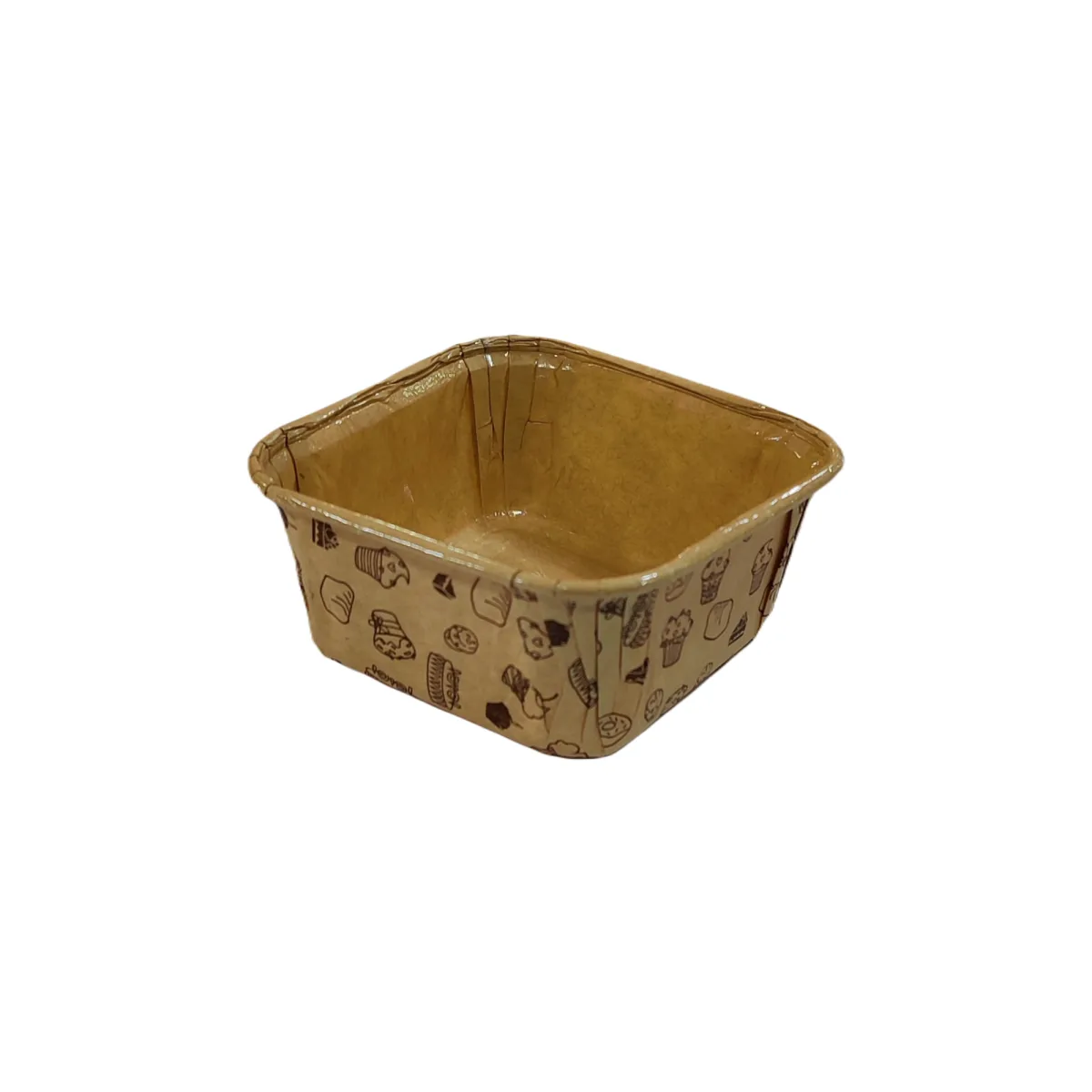 Brownie Baking Paper Cups Squire 3x3 Inch - 1