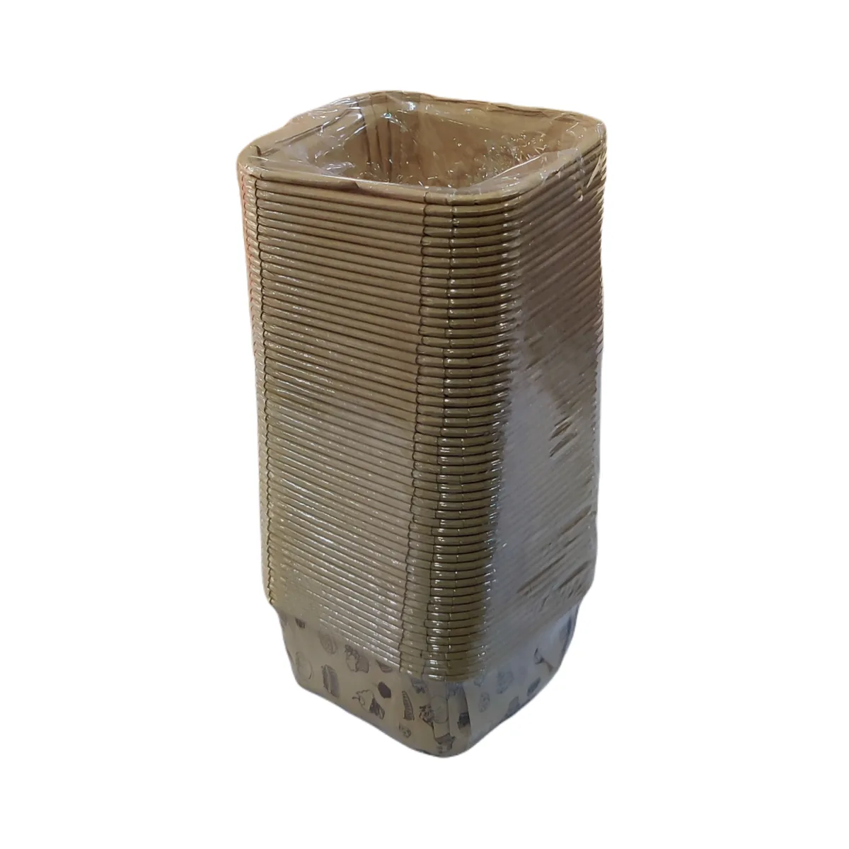 Brownie Baking Paper Cups Squire 3x3 Inch - 3