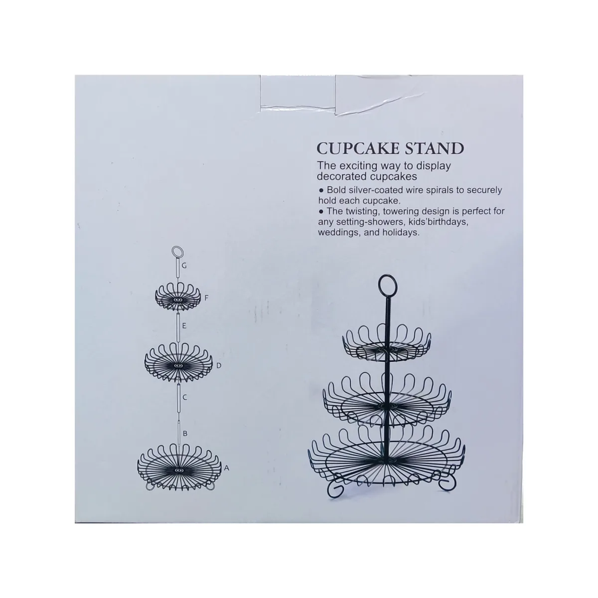 Cupcake Stand YZ1833-3 - 4