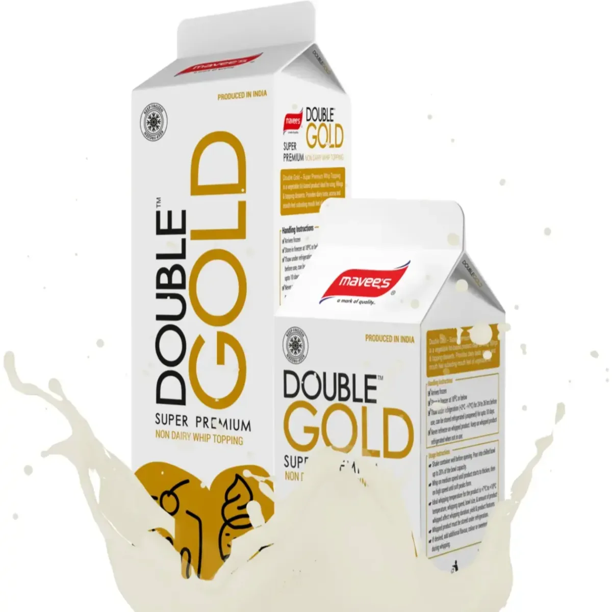 Mavees Non Dairy Double Gold Whip Topping - 1