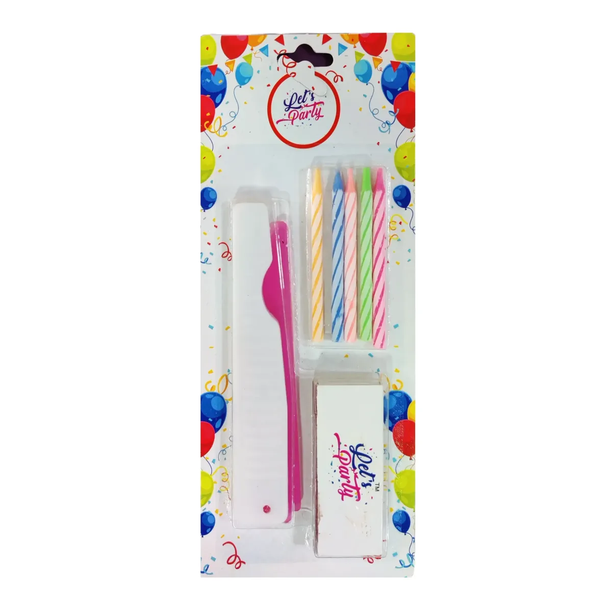 Cake Candles And Knife For Cake  - 1