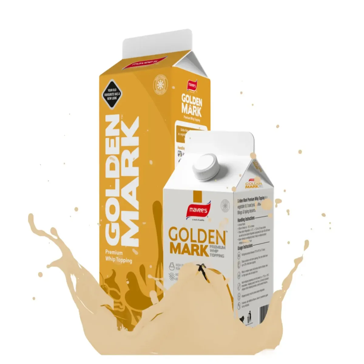 Mavee's Golden Mark Premium Whip Topping - 1