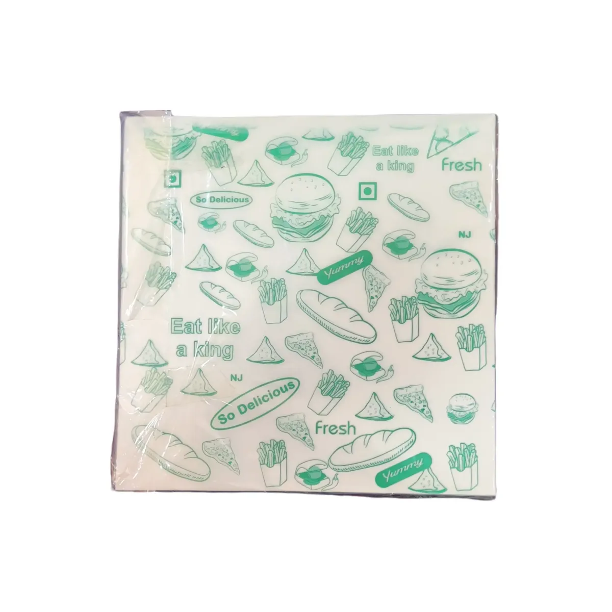 Food Wrapping Paper Packet Green - 2
