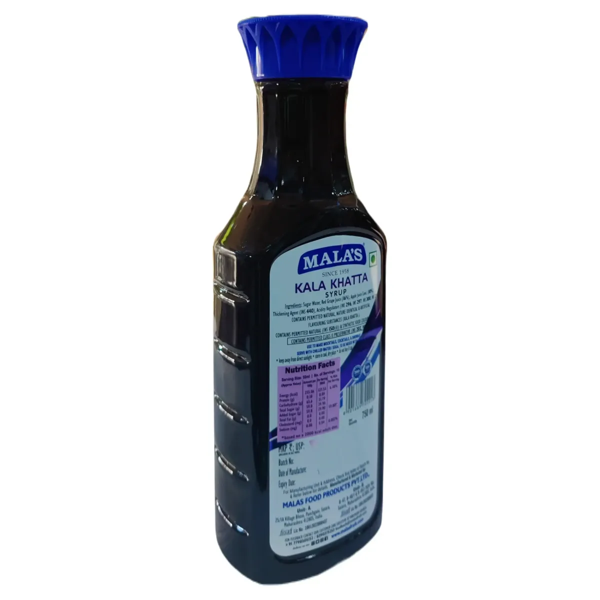 Malas Kala Khatta 750ml - 2