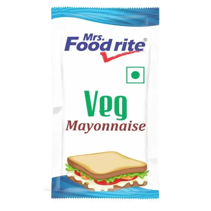 Mrs Foodrite Veg Mayonnaise 8gm 100pcs - 1