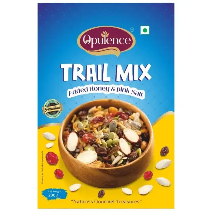 Opulence Trail Mix Added Honey And Pink Salt 200gm - 1