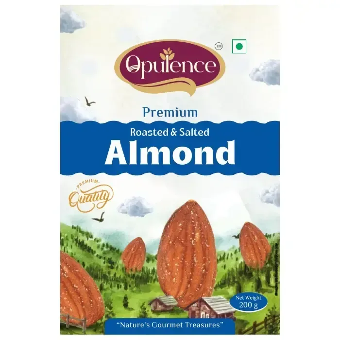 Opulence Roasted and Salted Almond 200gm - 1