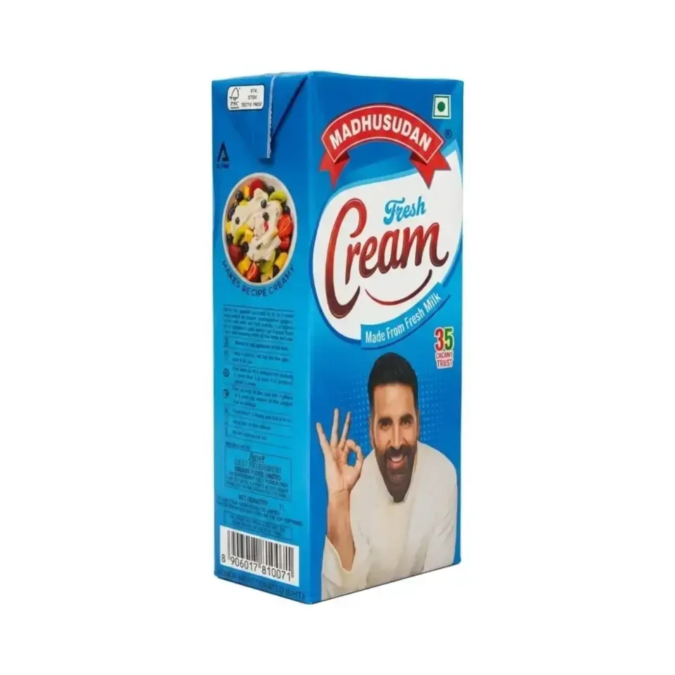 Madhusudan Fresh Cream 1ltr - 1