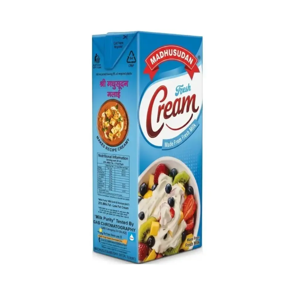 Madhusudan Fresh Cream 1ltr - 2