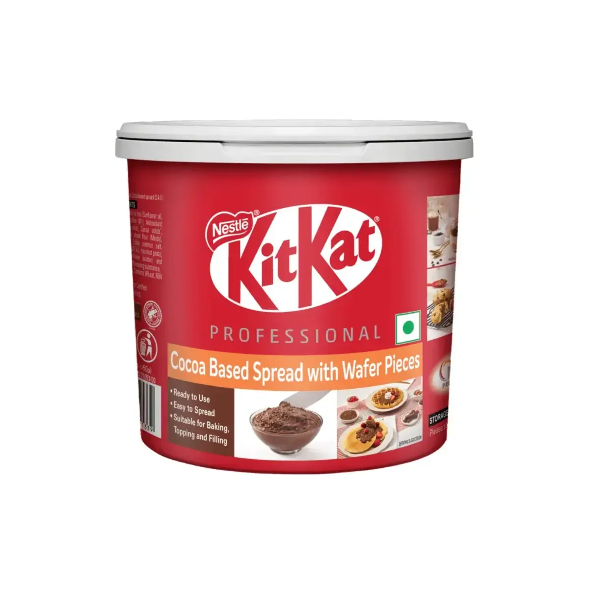 Nestle Kitkat Cocoa Based Spread With Wafer Pieces - 1