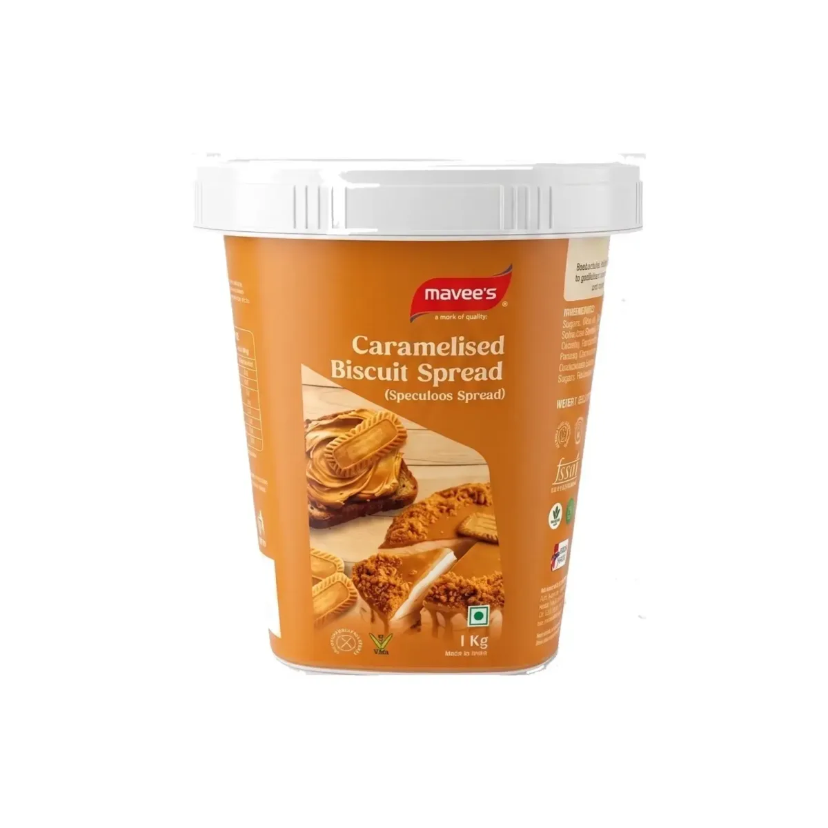Mavees Caramelised Biscuit Spread 1kg - 1